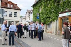 14.Mai 2011 Bad Blankenburg
Die Gruppe unterwegs im Ort