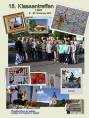 18. Klassentreffen des Jahrgang 1941/42 - 2012 in Gera.